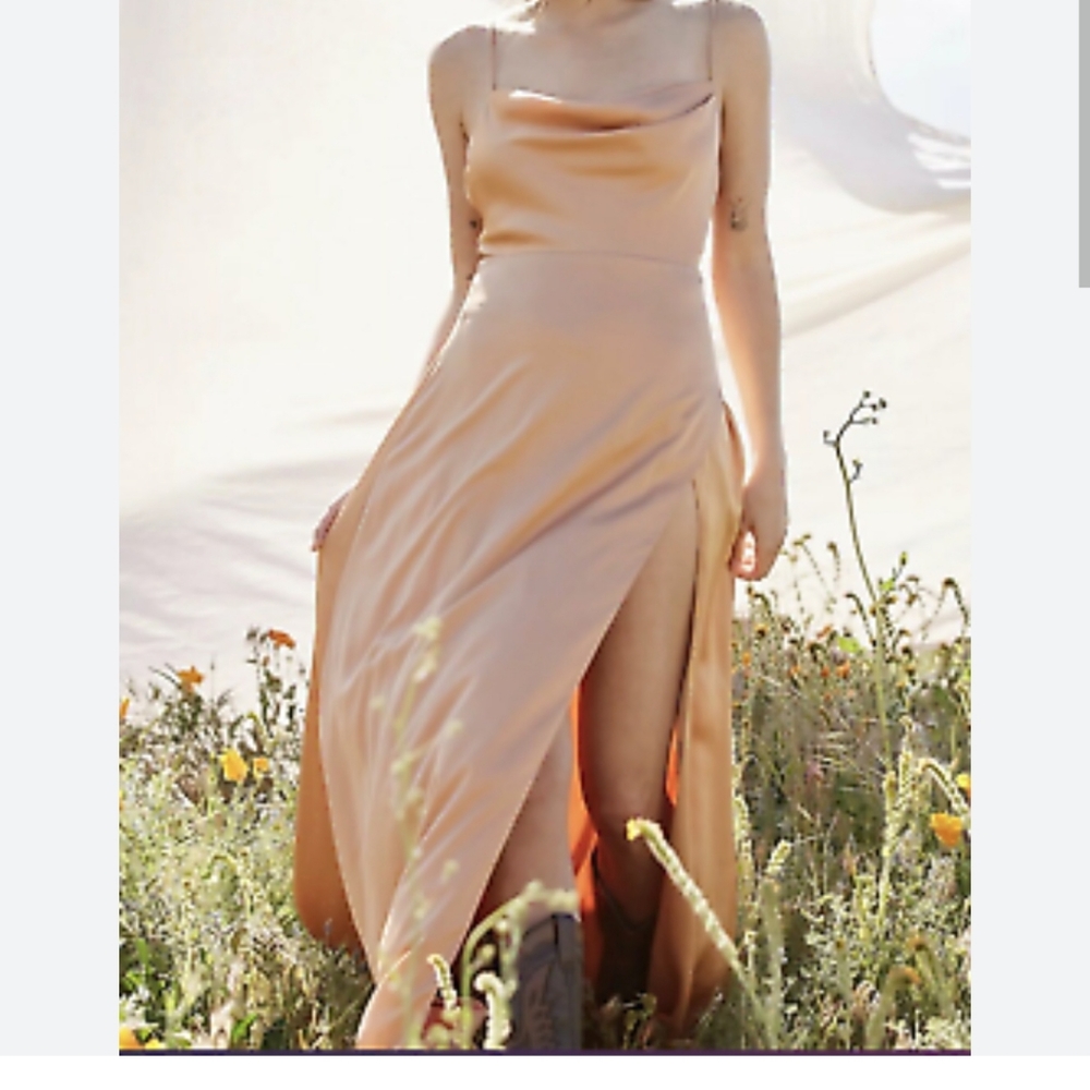 Rosabel Fame and partners dress